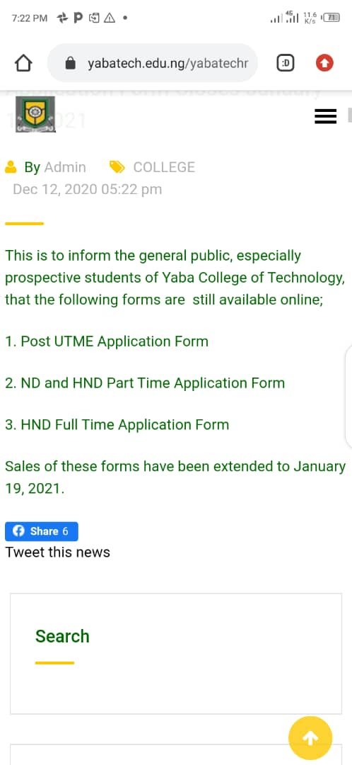 yabatech-school-fees-hostel-fee-schedule-for-2022-2023-session