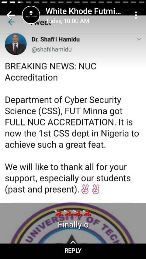 futminna-department-of-cyber-security-gains-full-accreditation-team